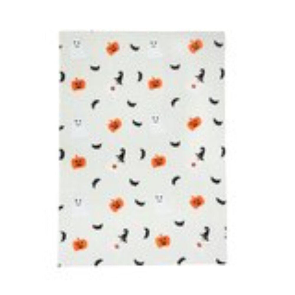 Spooky Village Halloween Characters Flannel Throw Blanket & Ghost Pillow - Picture 8 of 11